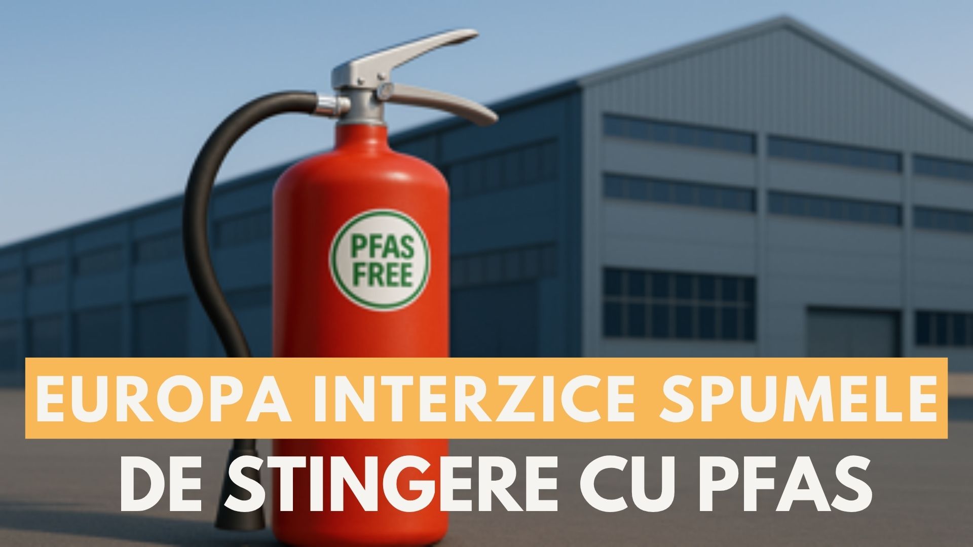 Europa interzice spumele de stingere cu PFAS – Ce trebuie să știe companiile până în 2030